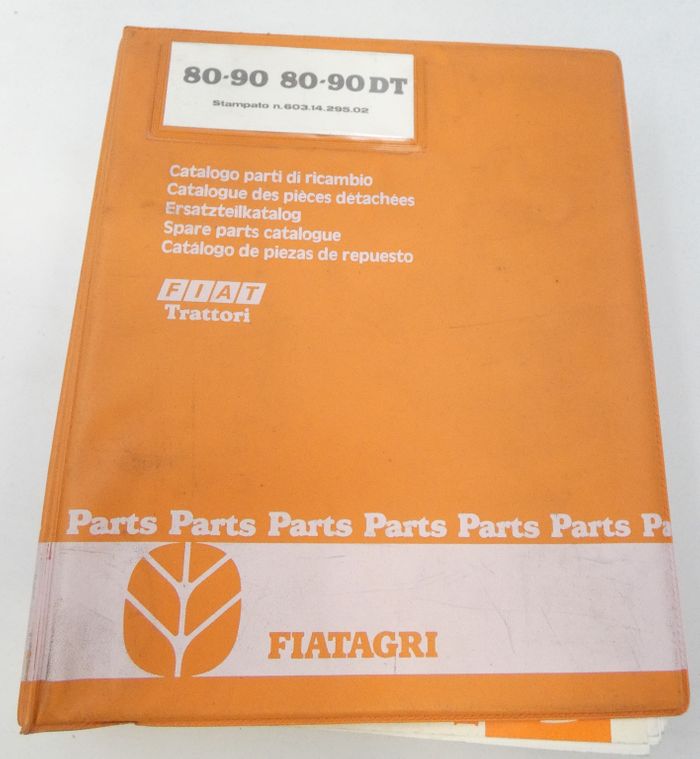 Fiat 80-90, 80-90DT spare parts catalogue