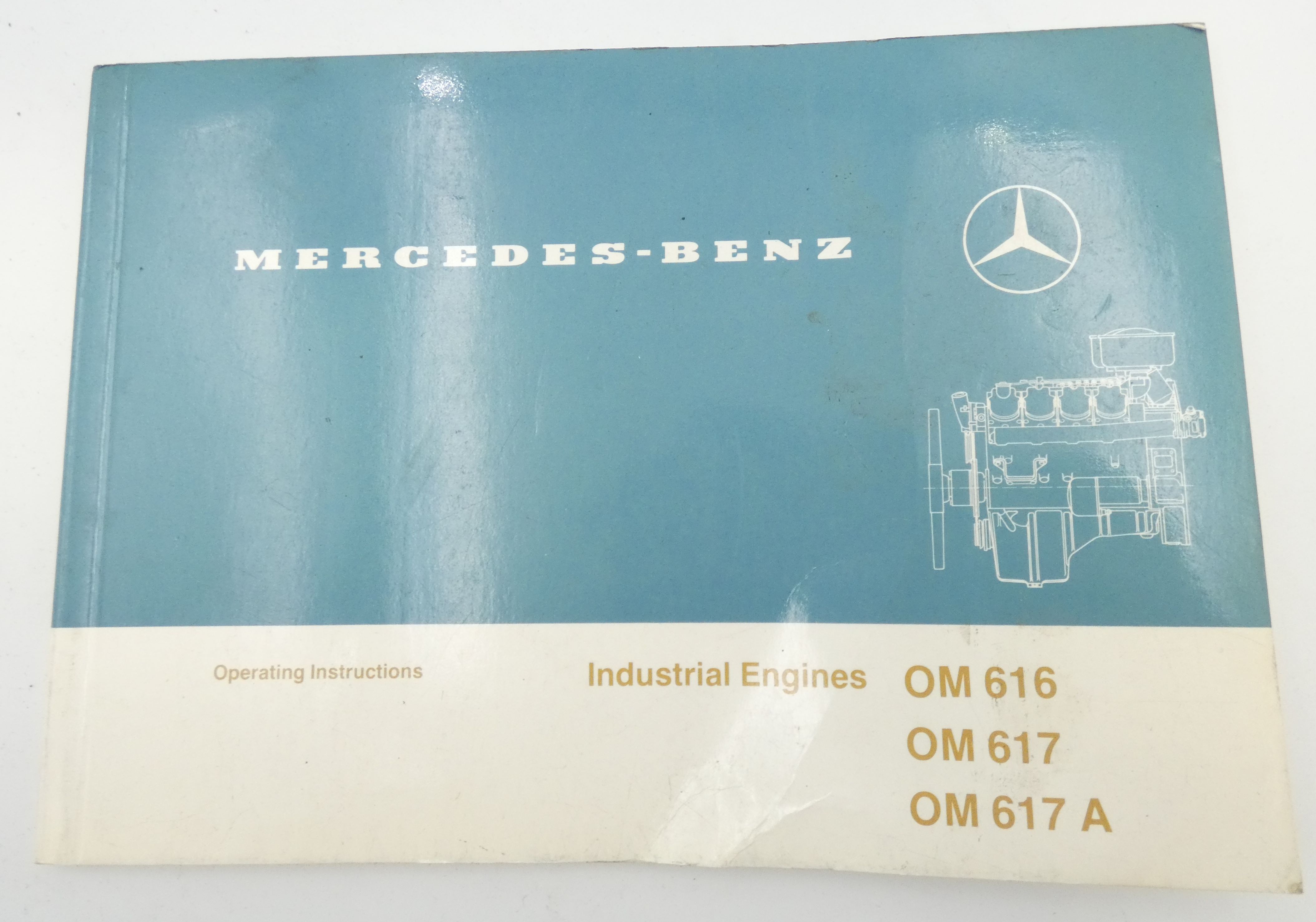 Mercedes Benz industrial engines OM616, OM617, OM617A operating instructions