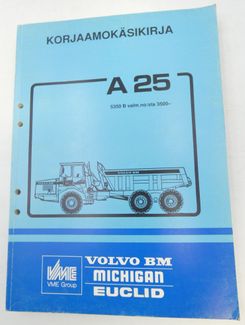 Volvo BM A25 korjaamokäsikirja