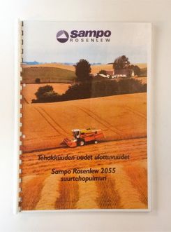 Sampo Rosenlew 2055 Käyttöohjekirja