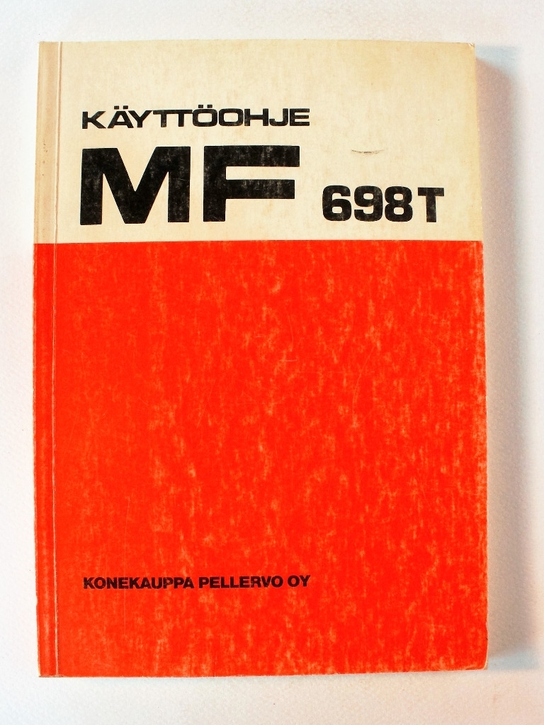 MF 698T Käyttöohje