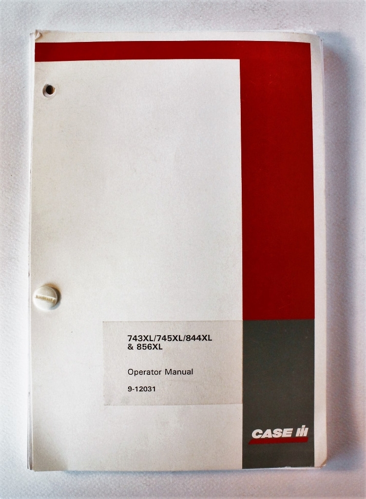 CaseIH 743XL 745XL 844XL 856XL Operator Manual