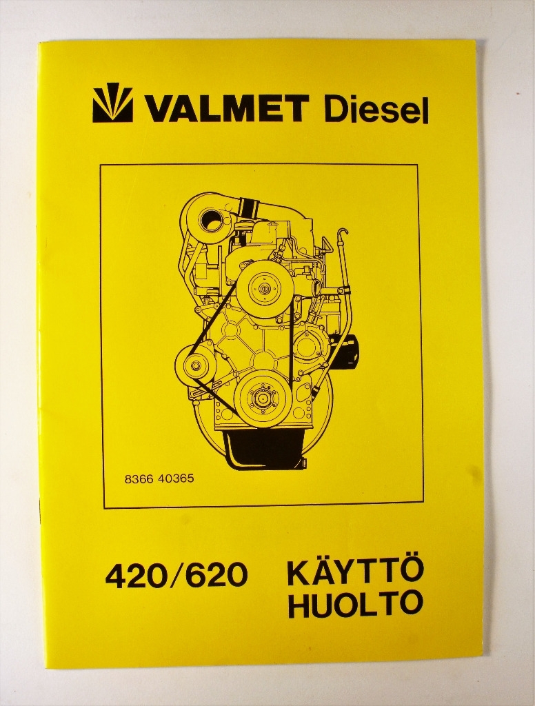 Valmet Diesel 420 ja 620 Käyttö ja Huolto
