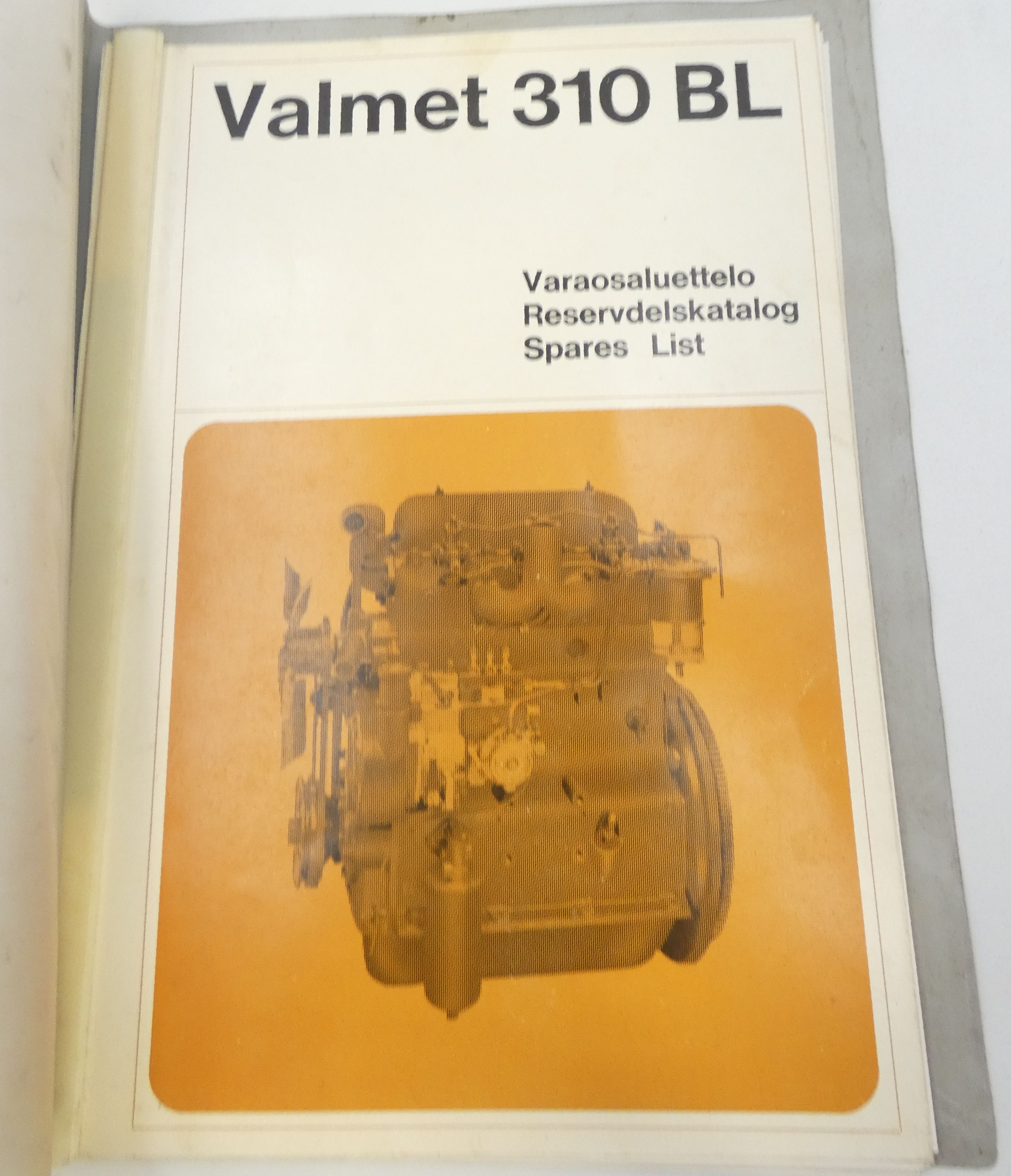 Valmet 310 BL varaosaluettelo