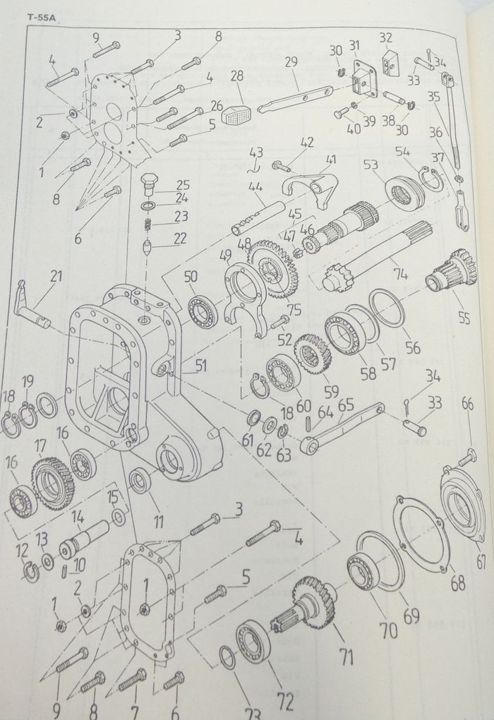 Ursus 4514 wheeled agricultural tractor parts catalogue