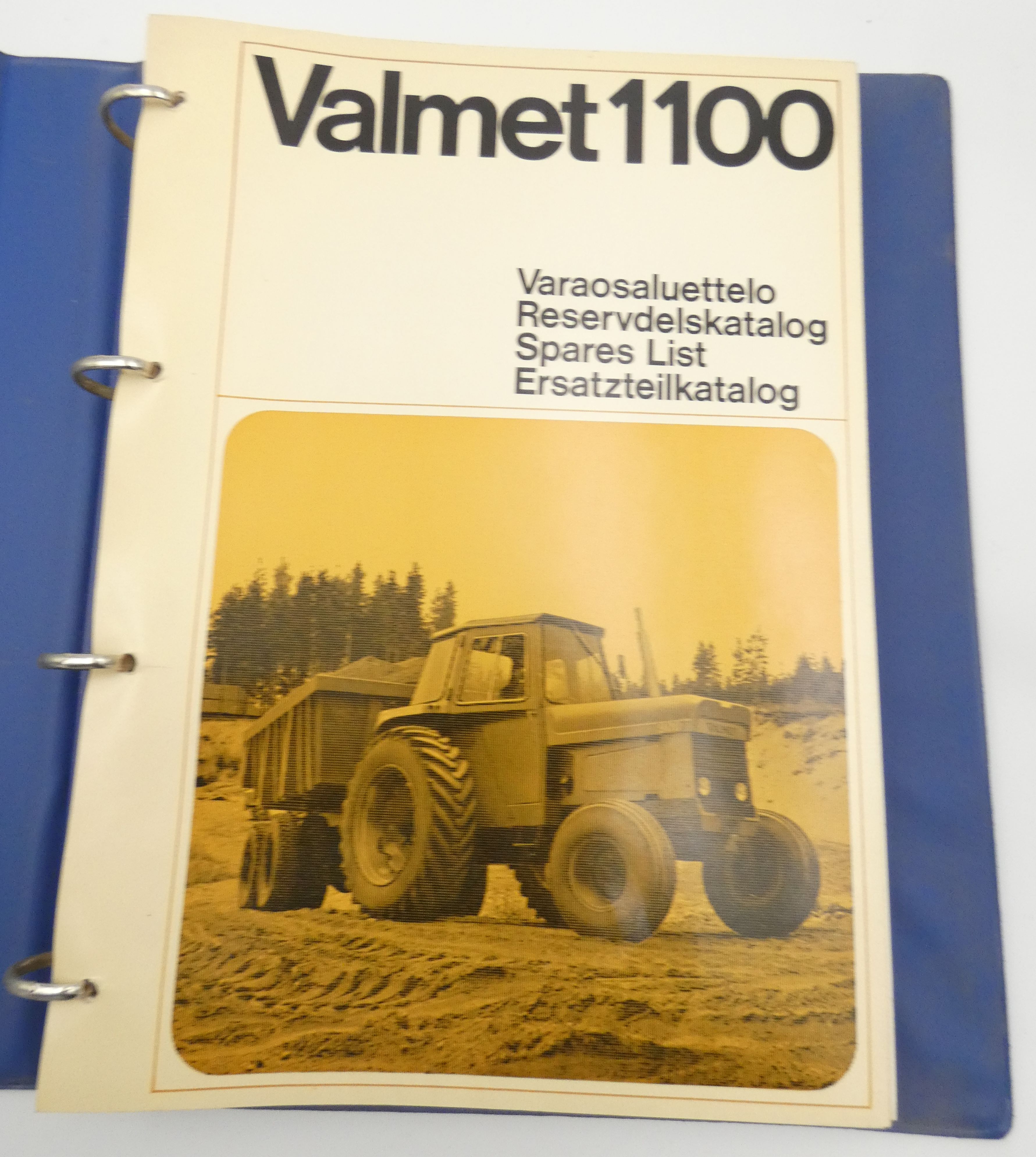 Valmet 1100 varaosaluettelo