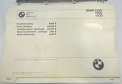BMW 1500, 1600, 1800 parts catalogue Volume 2