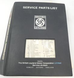 Leyland tractor 3cyl & 4cyl diesel service parts list