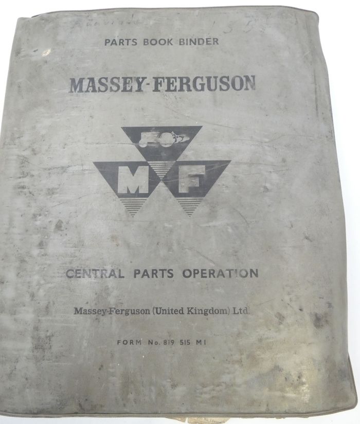 Massey-Ferguson 135, 35 and 35X tractors parts book