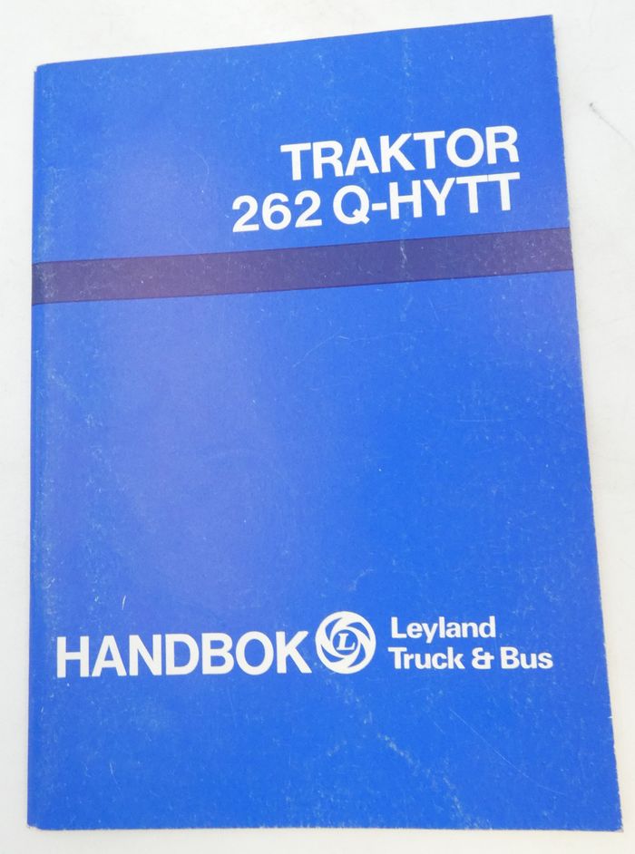 Leyland traktor 262 Q-hytt handbok