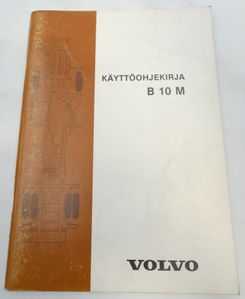 Volvo B10M käyttöohjekirja