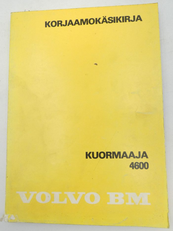 Volvo BM 4600 korjaamokäsikirja