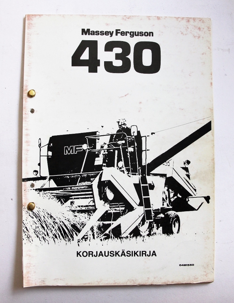 MF 430 Korjauskäsikirja