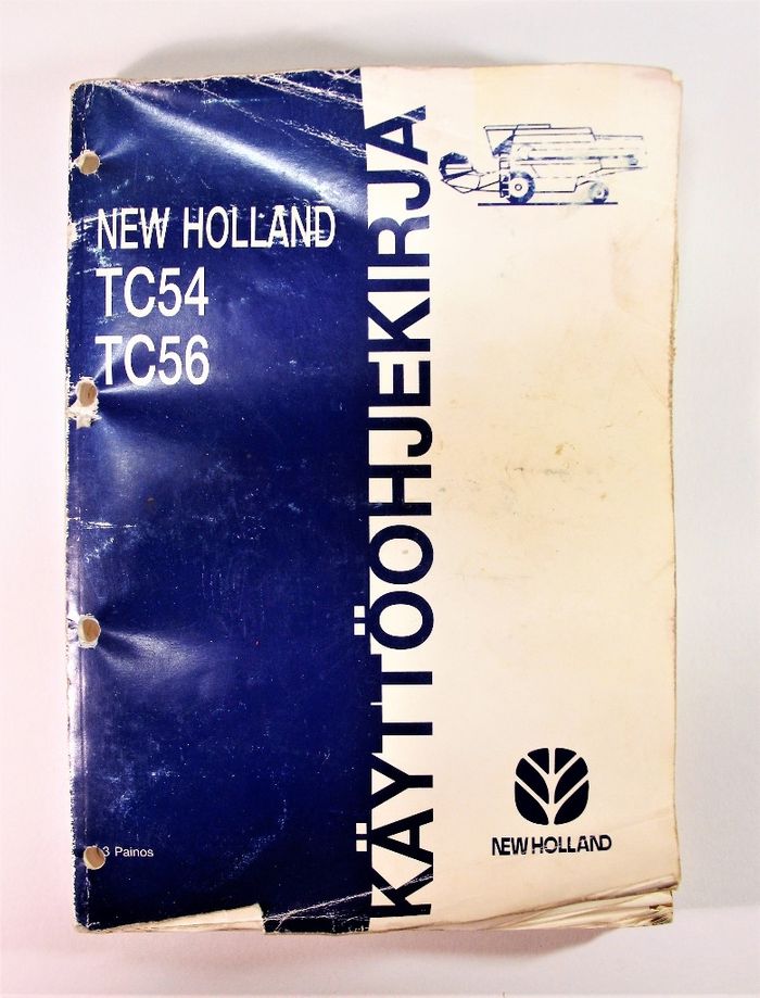 New Holland TC54 TC56 Käyttöohjekirja