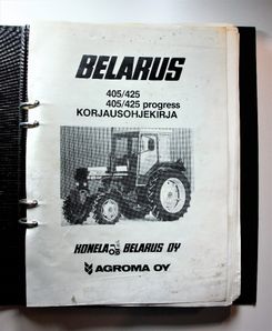 Belarus 405, 425, 405 Progress, 425 Progress -Korjausohjekirja