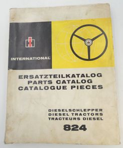 International diesel tractors 824 parts catalog