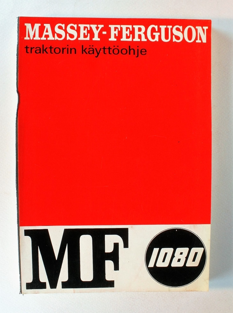 MF 1080 Käyttöohje