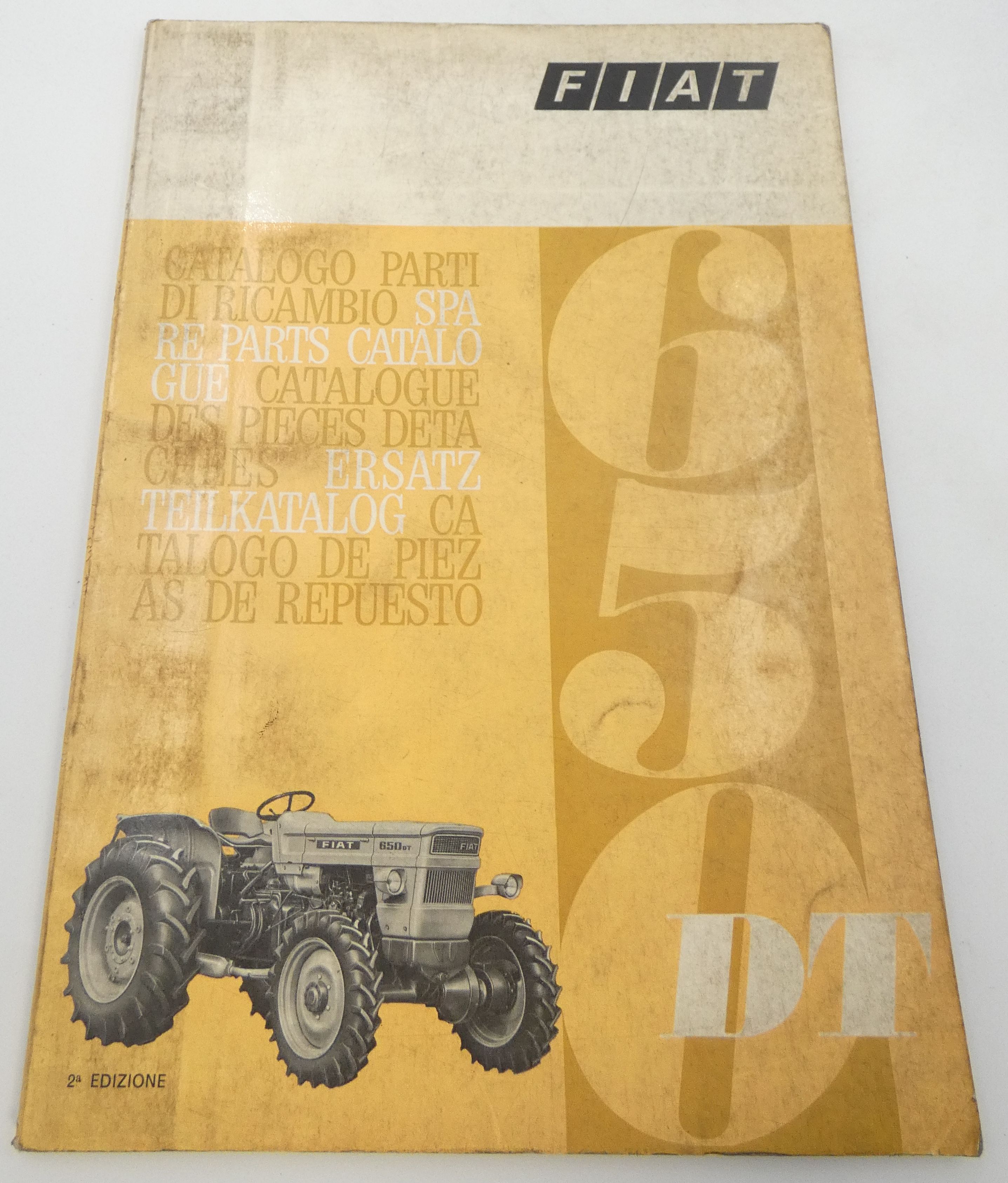 Fiat 650dt spare parts catalogue