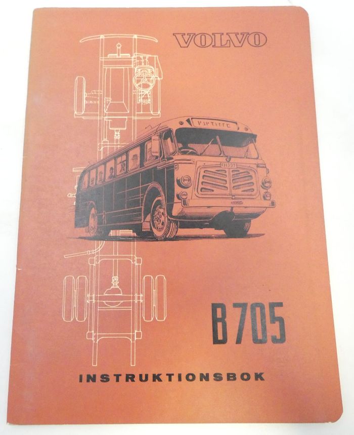 Volvo B705 instruktionsbok