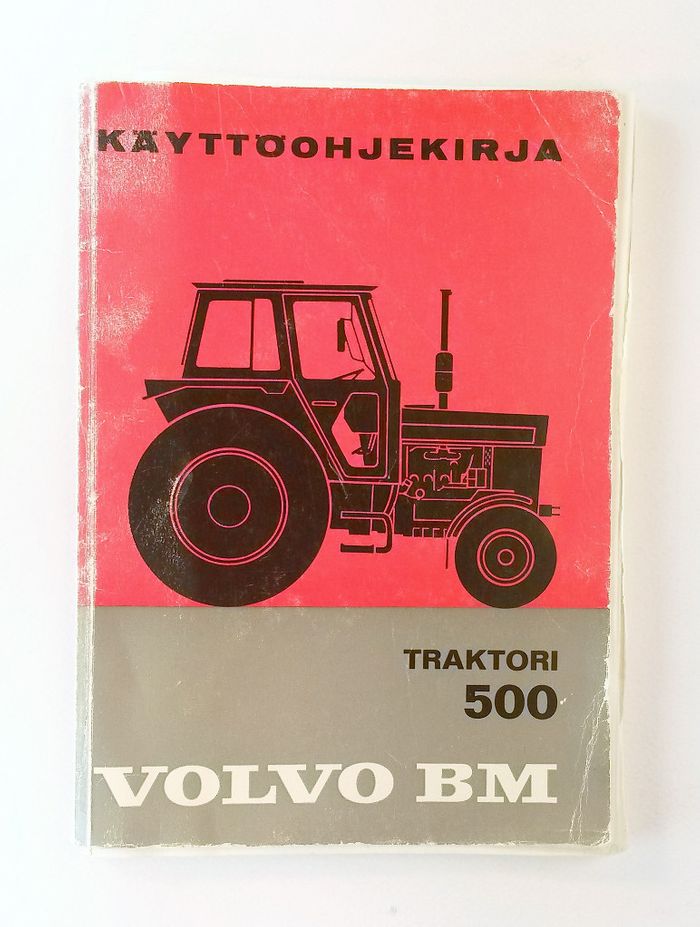 Volvo BM 500 Käyttöohjekirja