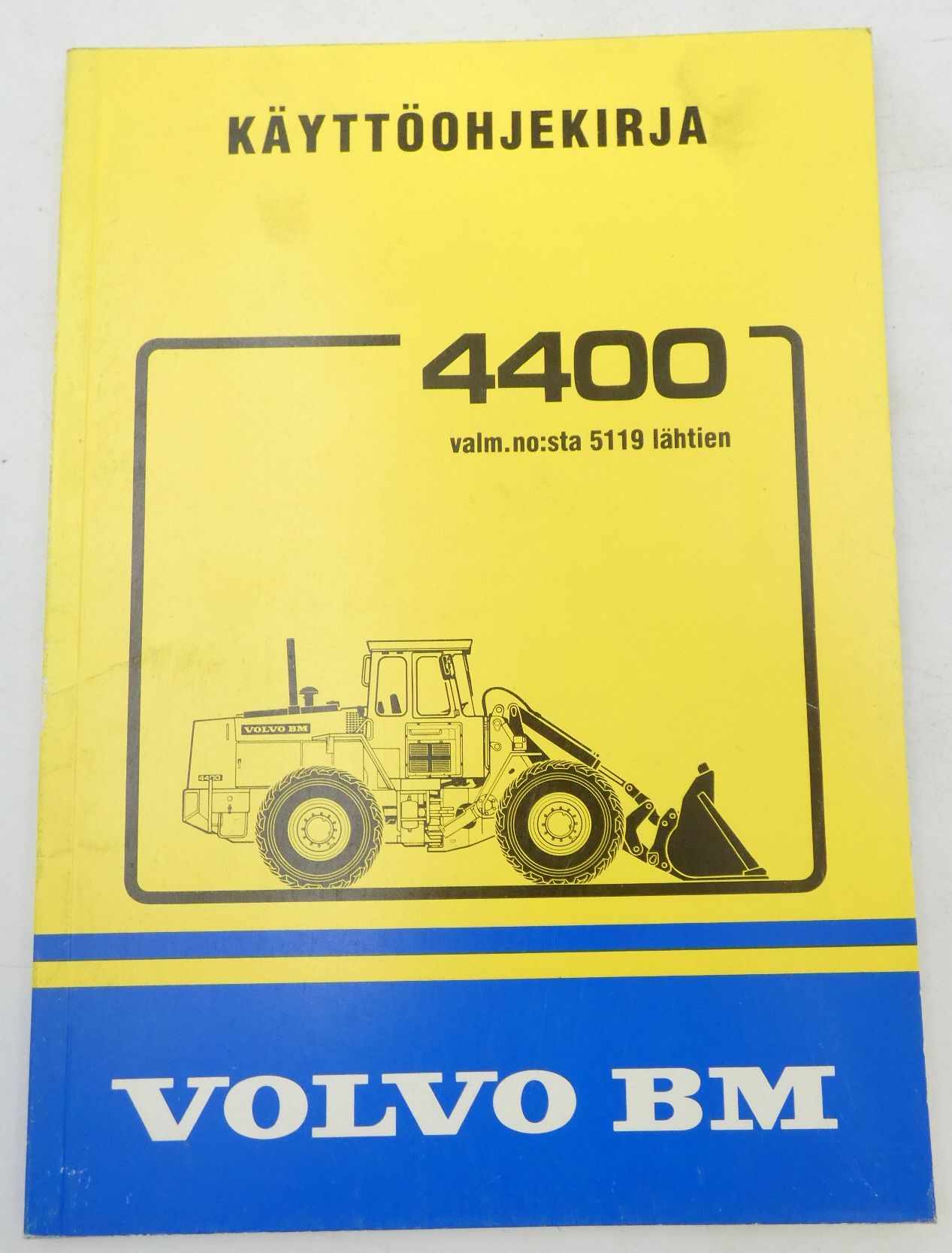 Volvo BM 4400 käyttöohjekirja