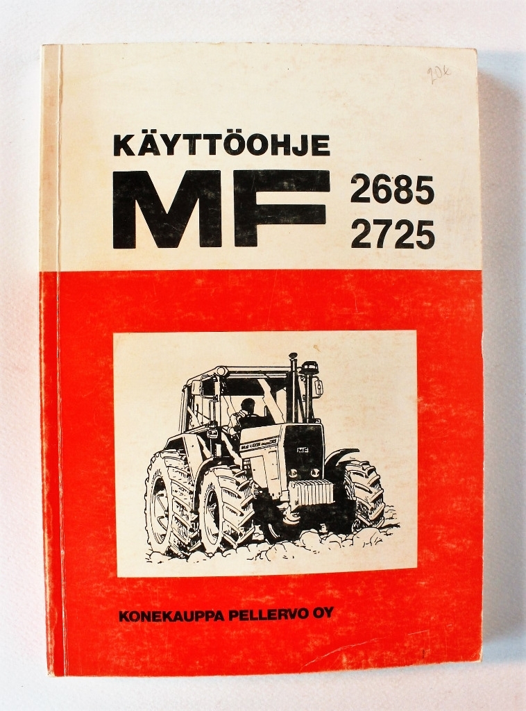 MF 2685 ja 2725 Käyttöohje