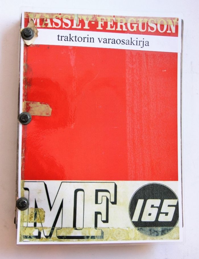MF 165 Varaosakirja