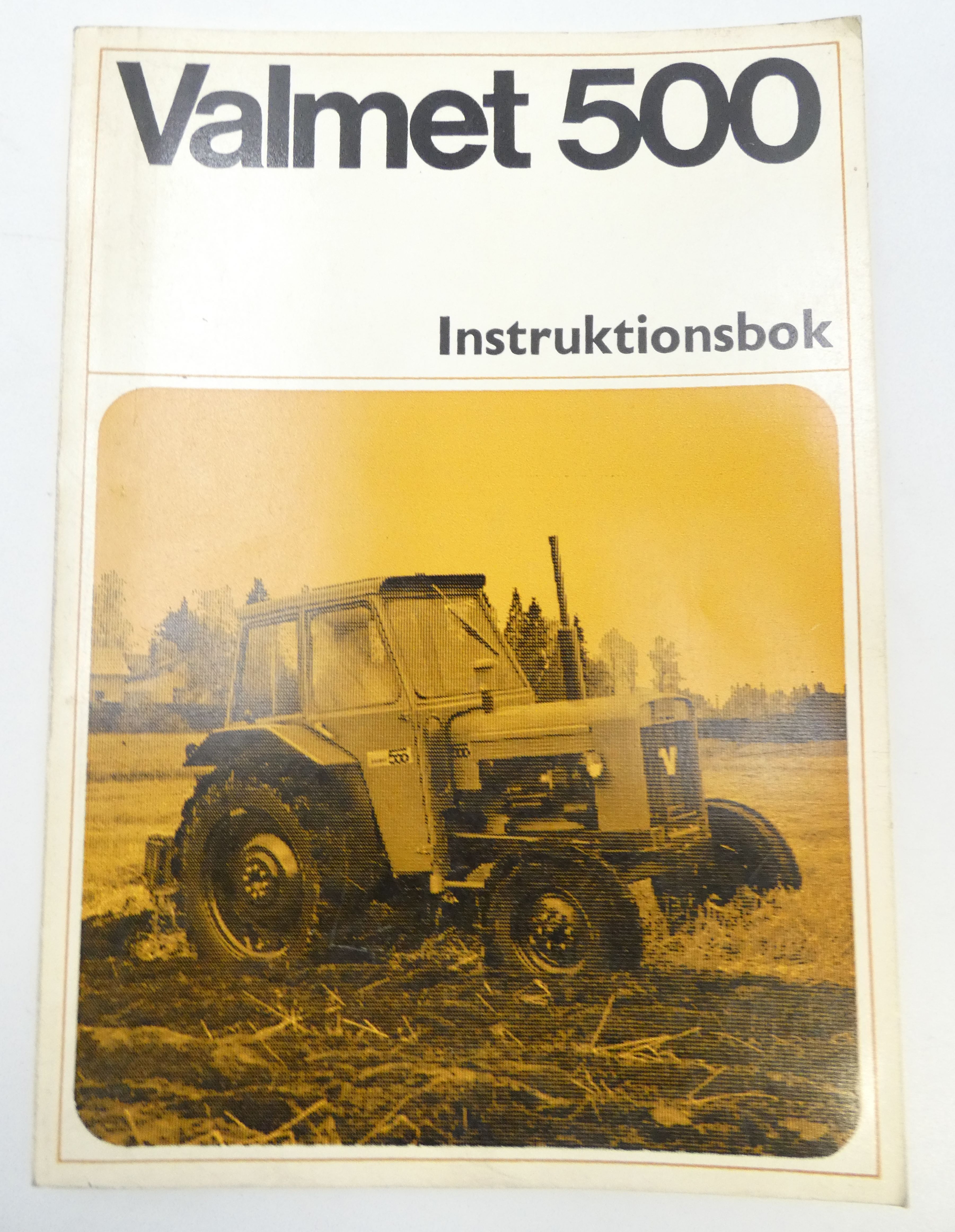 Valmet 500 instruktionsbok