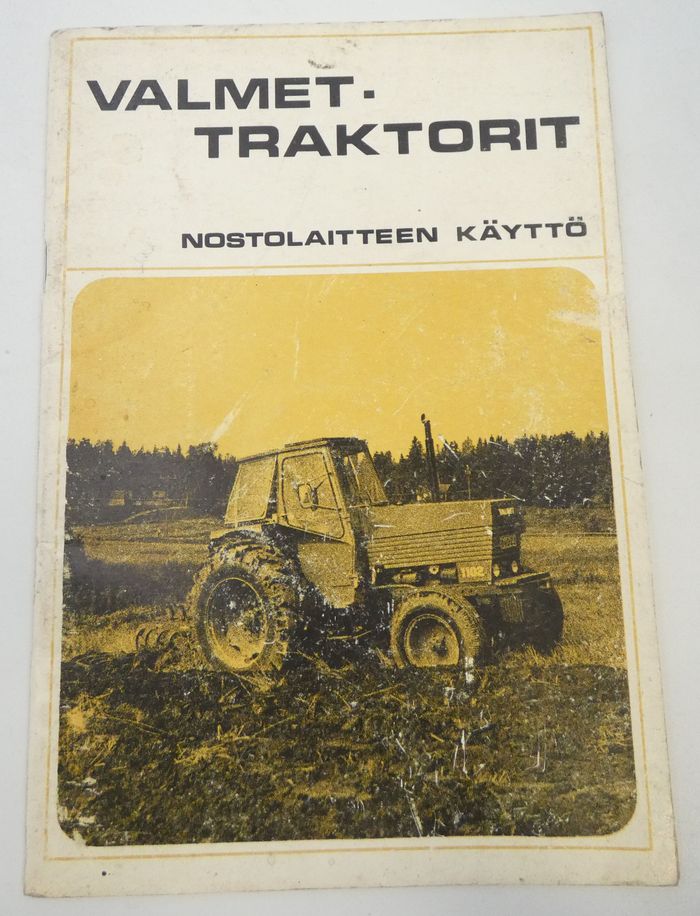 Valmet-traktorit nostolaitteen käyttö