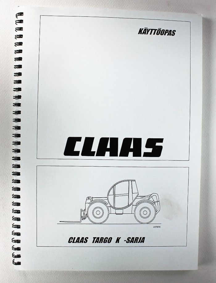 Claas Targo K-sarja Käyttöopas
