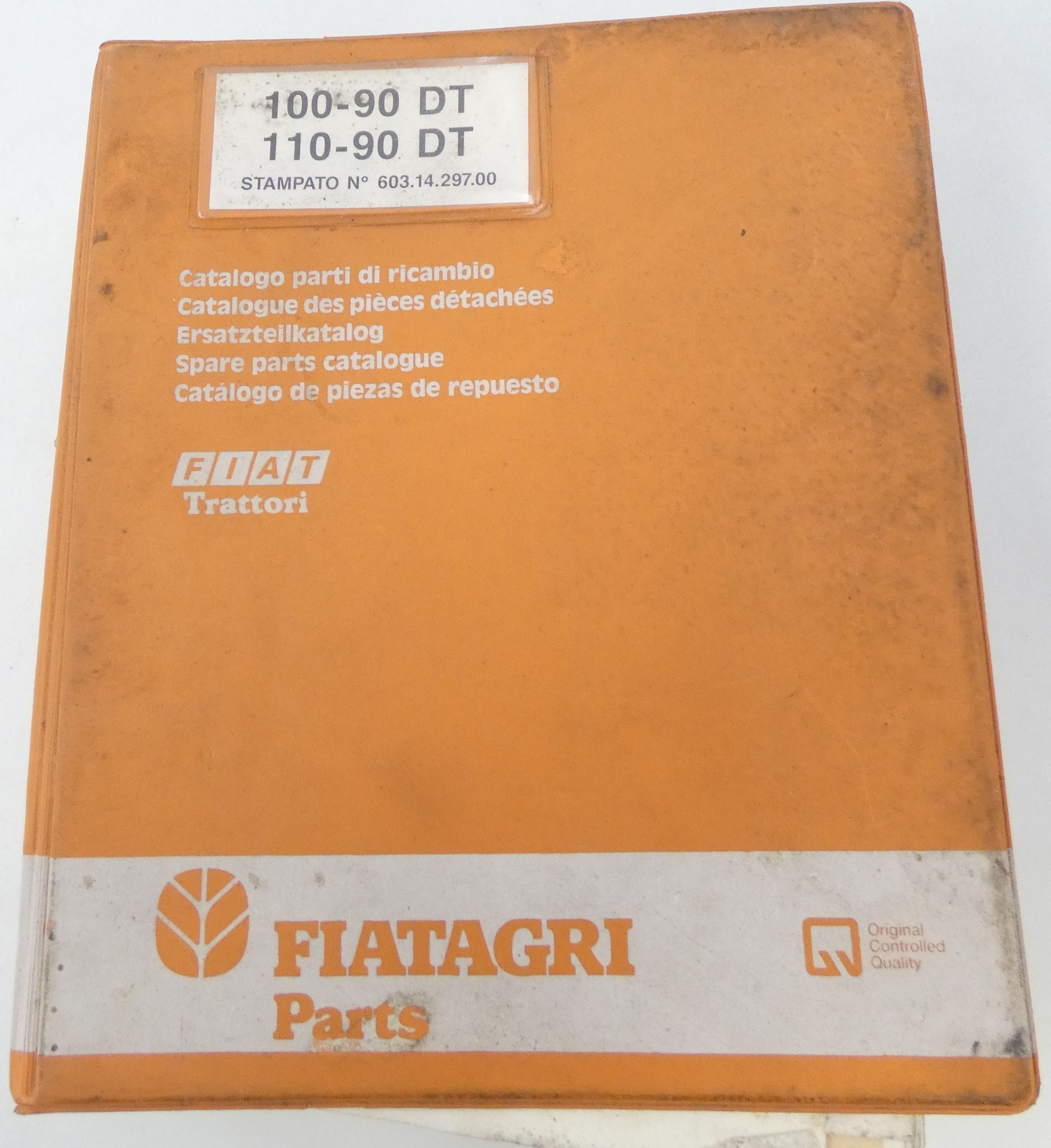 Fiat 100-90DT, 110-90DT spare parts list