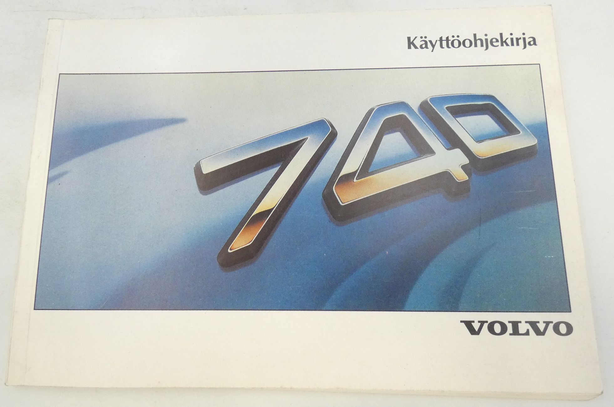 Volvo 740 käyttöohjekirja