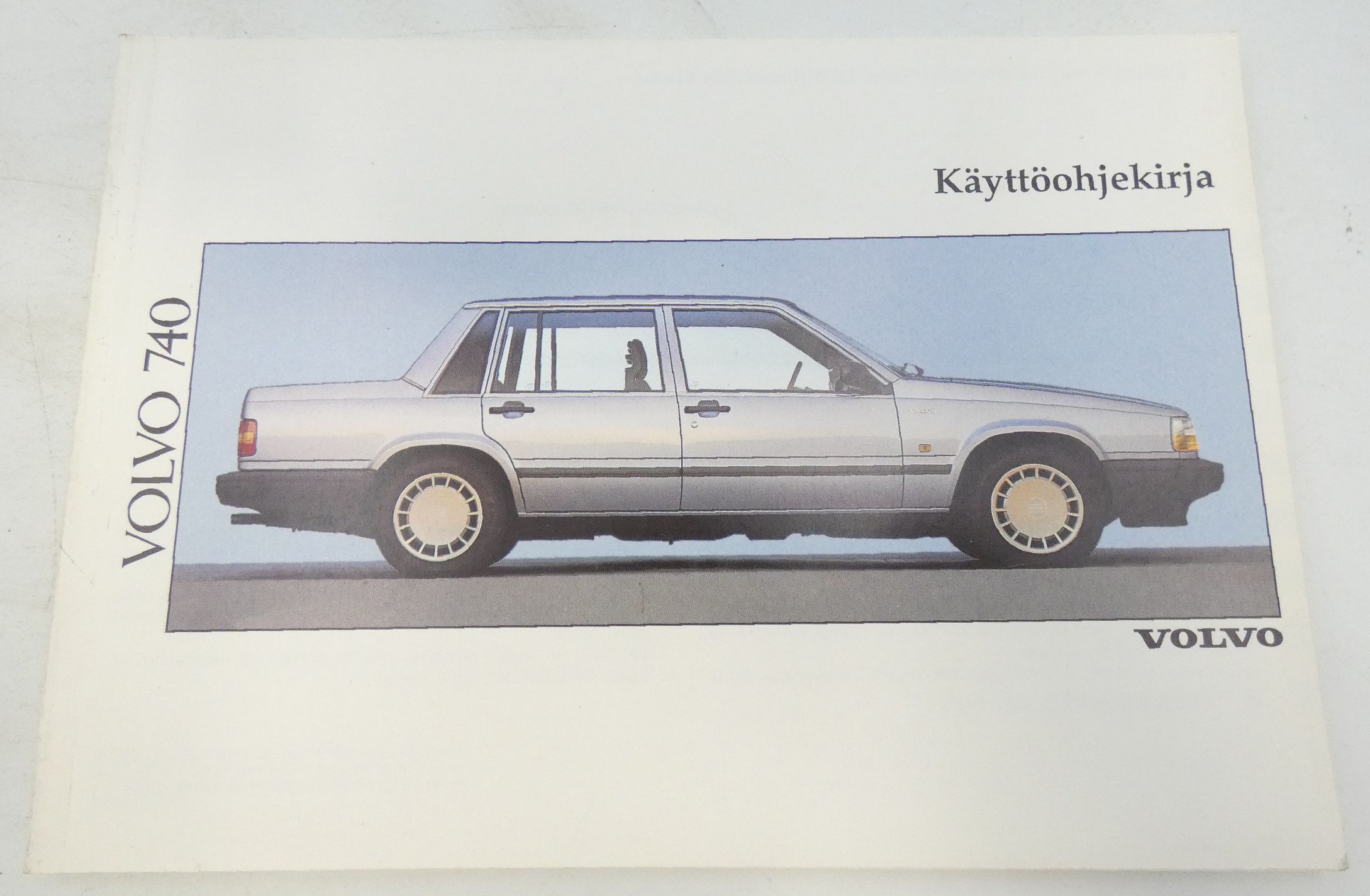 Volvo 740 käyttöohjekirja