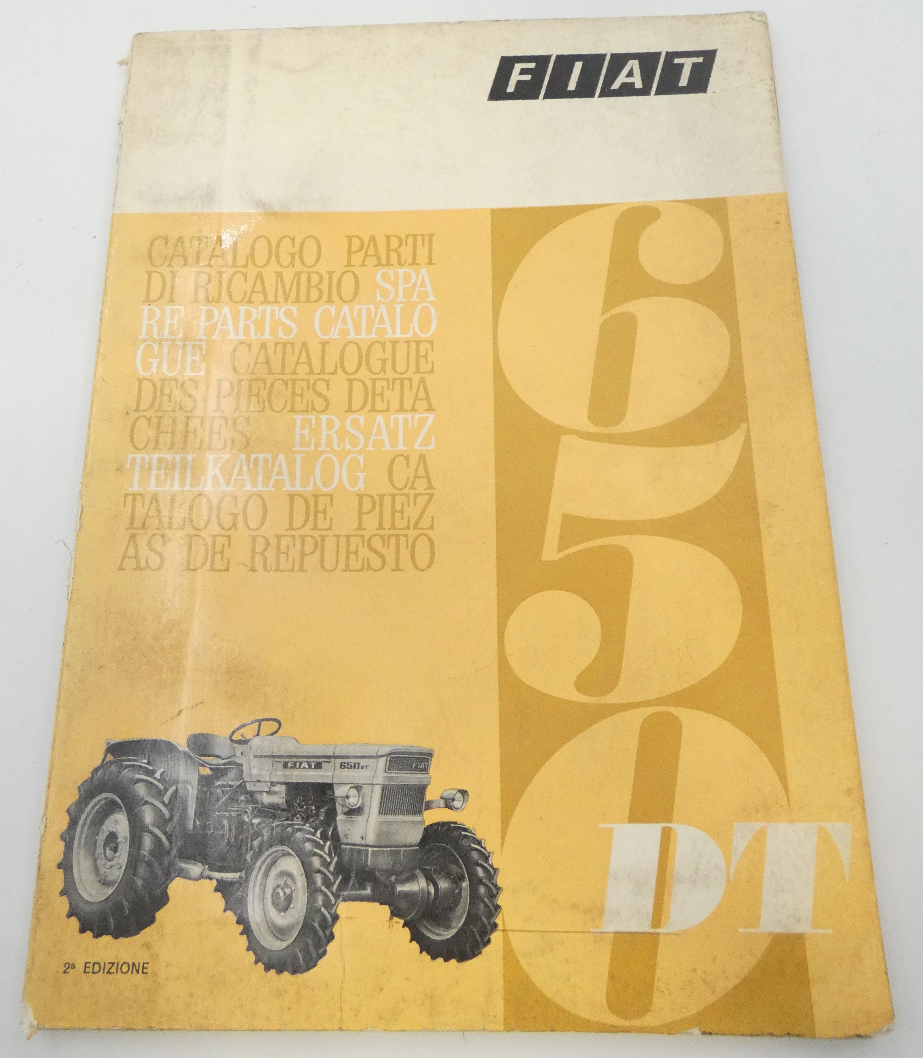 Fiat 650dt spare parts catalogue