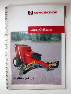 Kongskilde Juko Kivikarhu Käyttöohjekirja