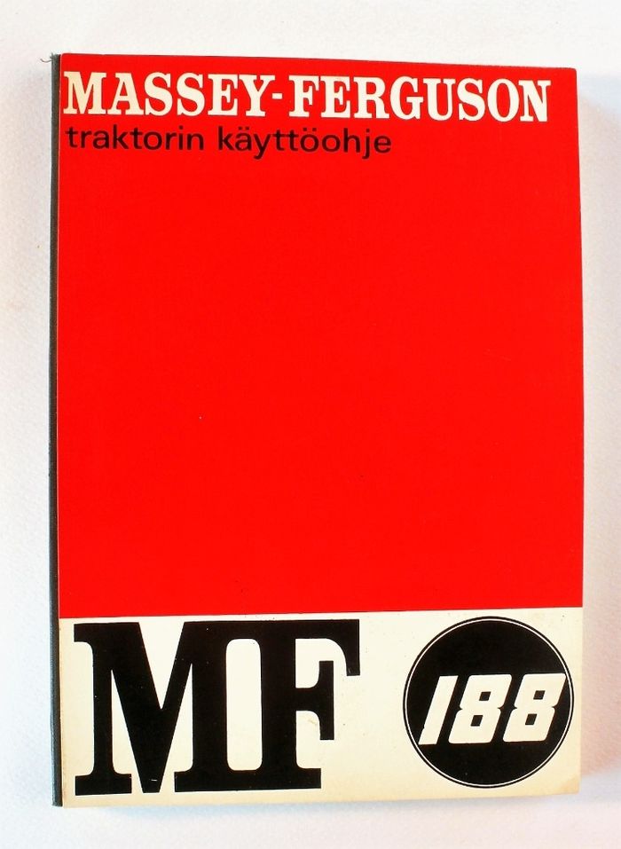 MF 188 Käyttöohje