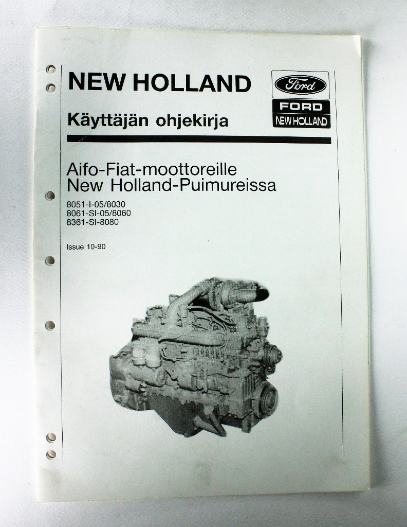 New Holland Aifo-Fiat Moottorit Käyttäjän Ohjekirja