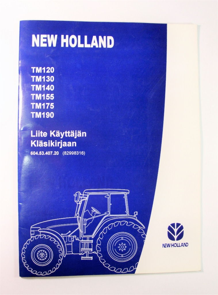 New Holland TM120 TM130 TM140 TM155 TM175 TM190 Liite