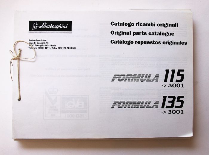 Lamborghini Formula 115 ja 135