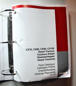 CX70 CX80 CX90 CX100 Parts Catalogue