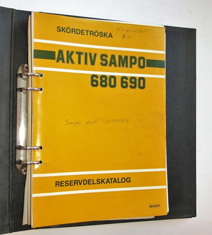 Aktiv Sampo 680, 650 Varaosakirja
