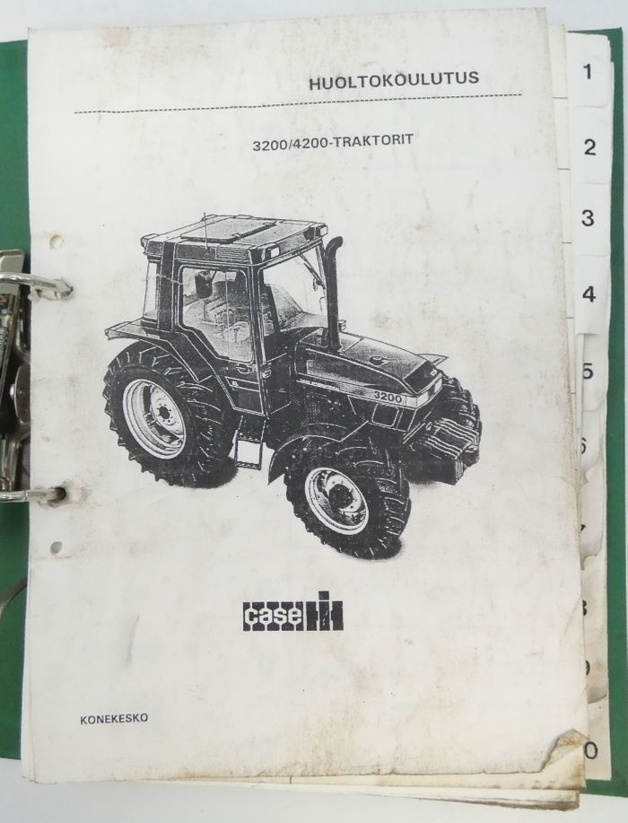 CaseIH 3200/4200-traktorit huoltokoulutus
