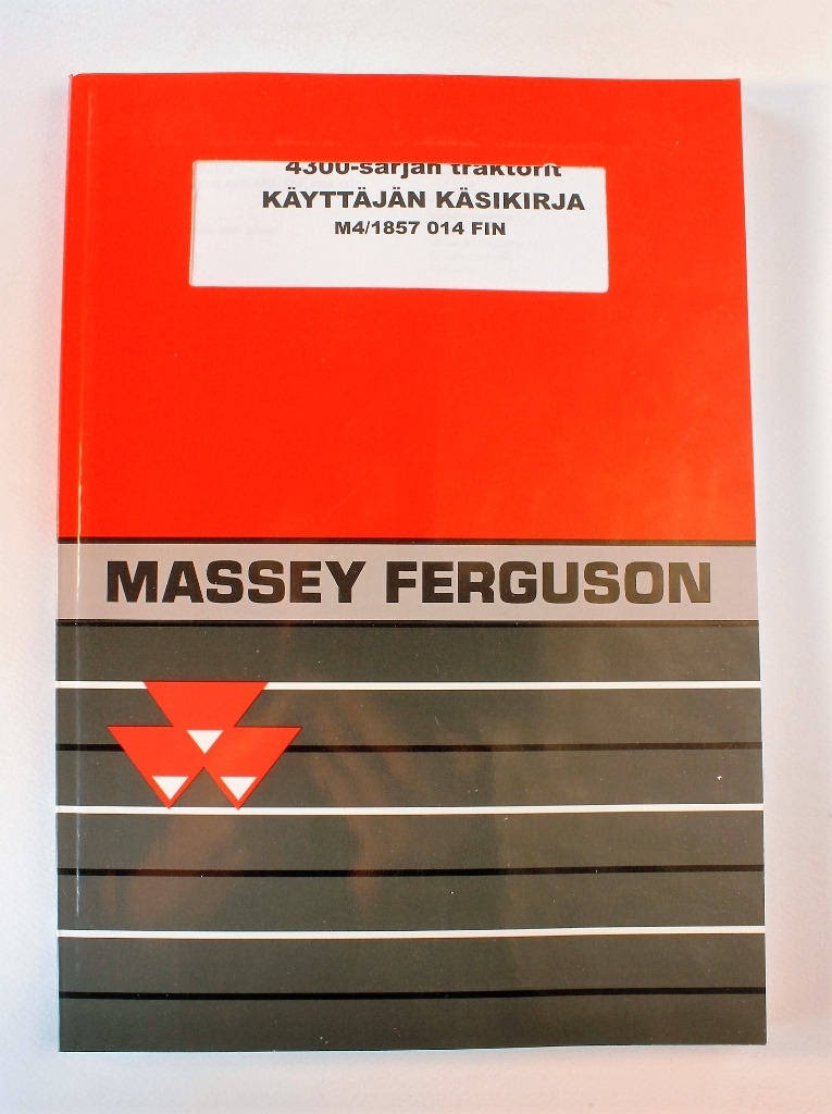 MF 4315 4320 4325 4335 4345 4355 4360 4370 nro 2001- Käyttäjän Käsikirja