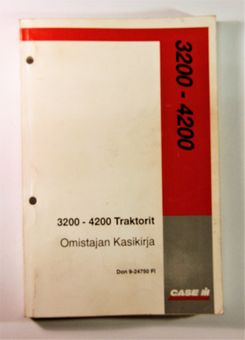 Case 3200 ja 4200 Omistajan Käsikirja