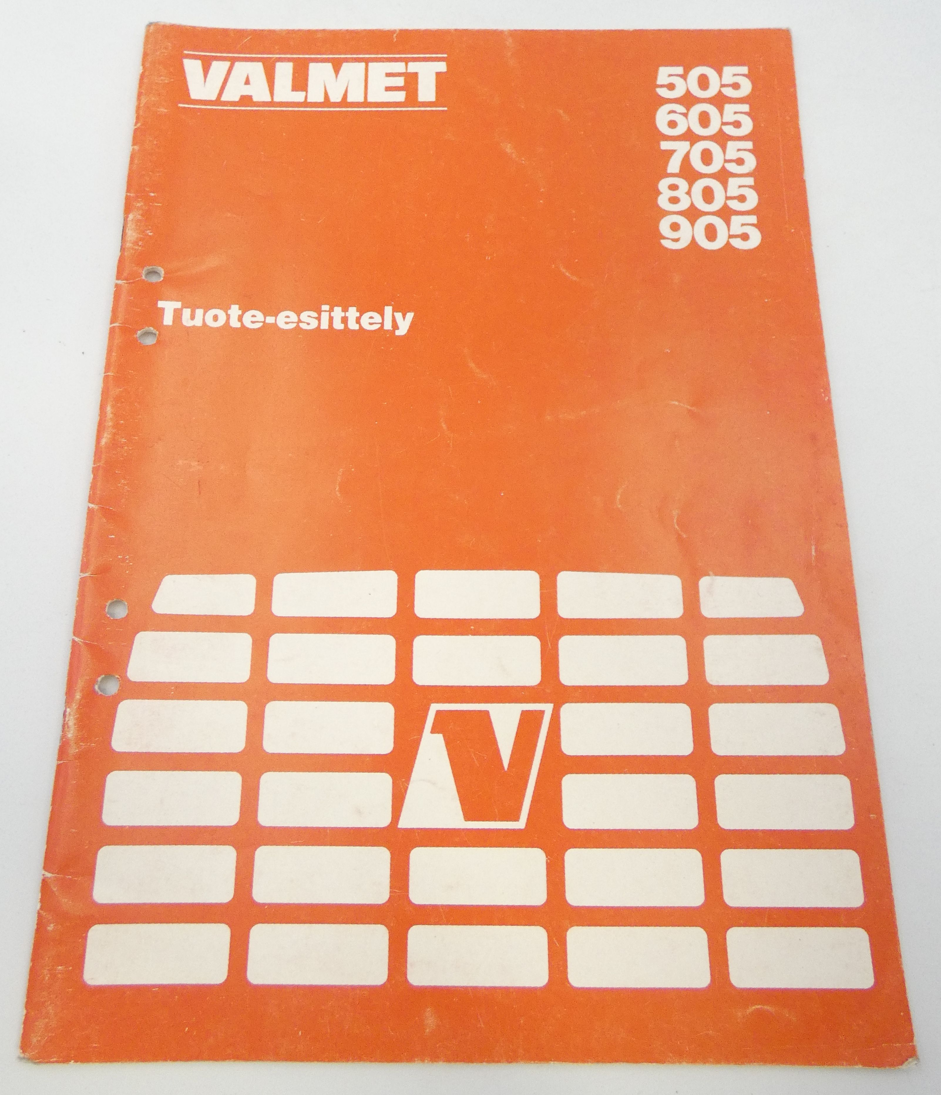 Valmet 505, 605, 705, 805, 905 tuote-esittely