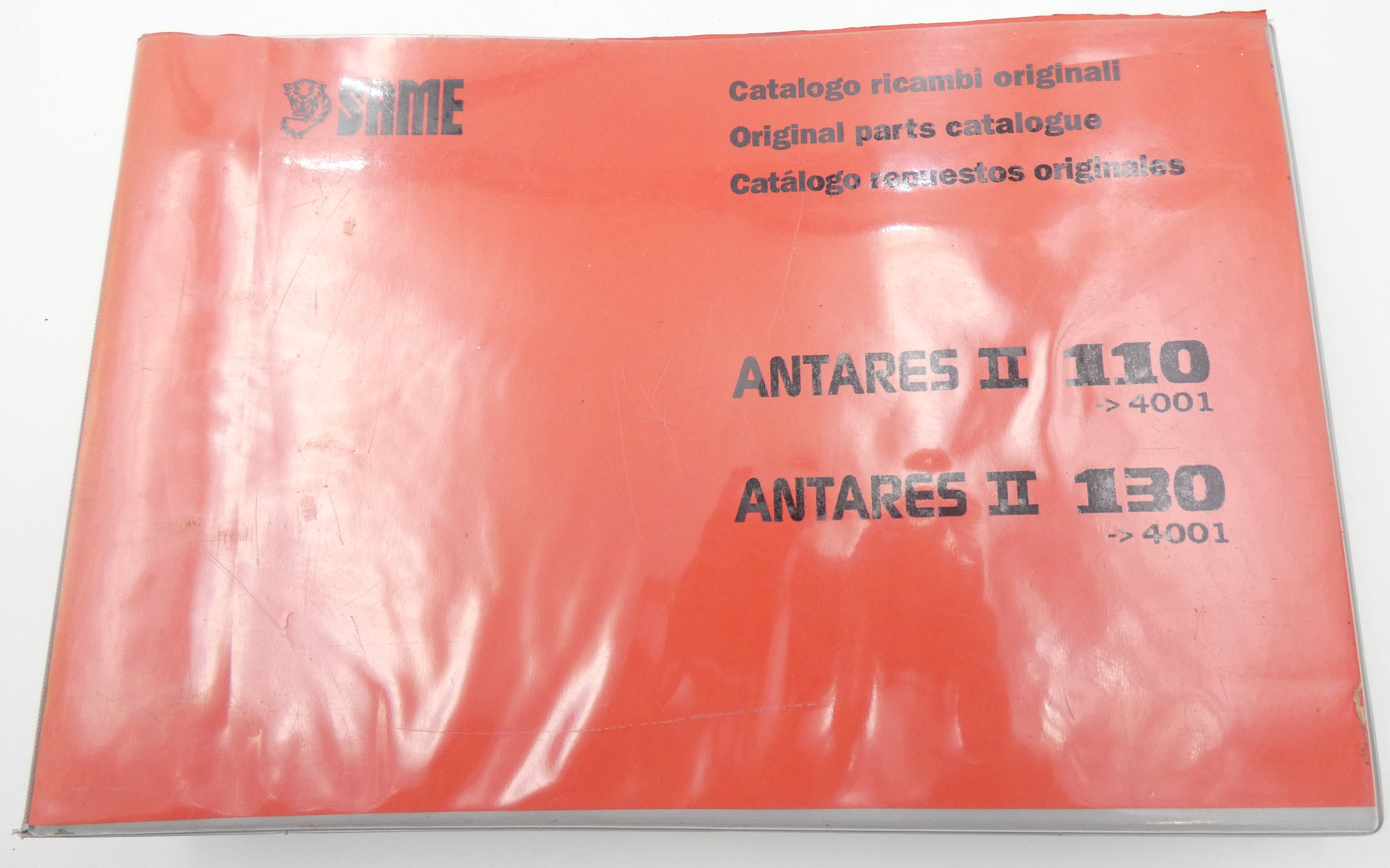Same Antares II 110 and 130 original parts catalogue