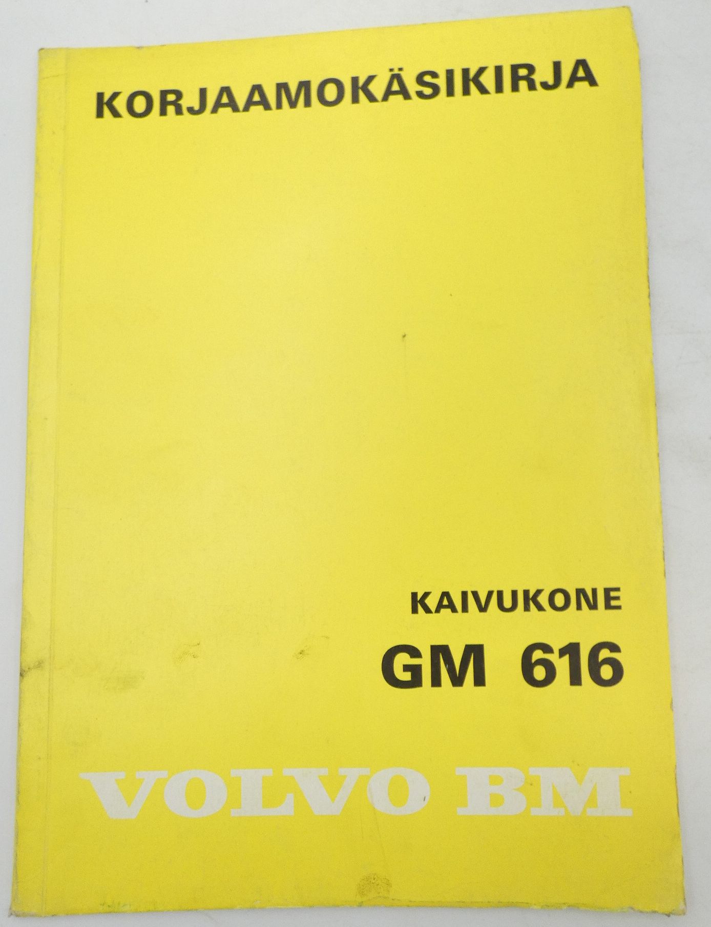 Volvo BM GM616 korjaamokäsikirja