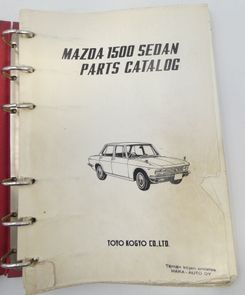 Mazda 1500 Sedan parts catalog