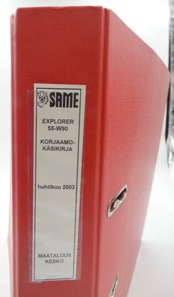 Same Explorer 55-W90 korjaamokäsikirja