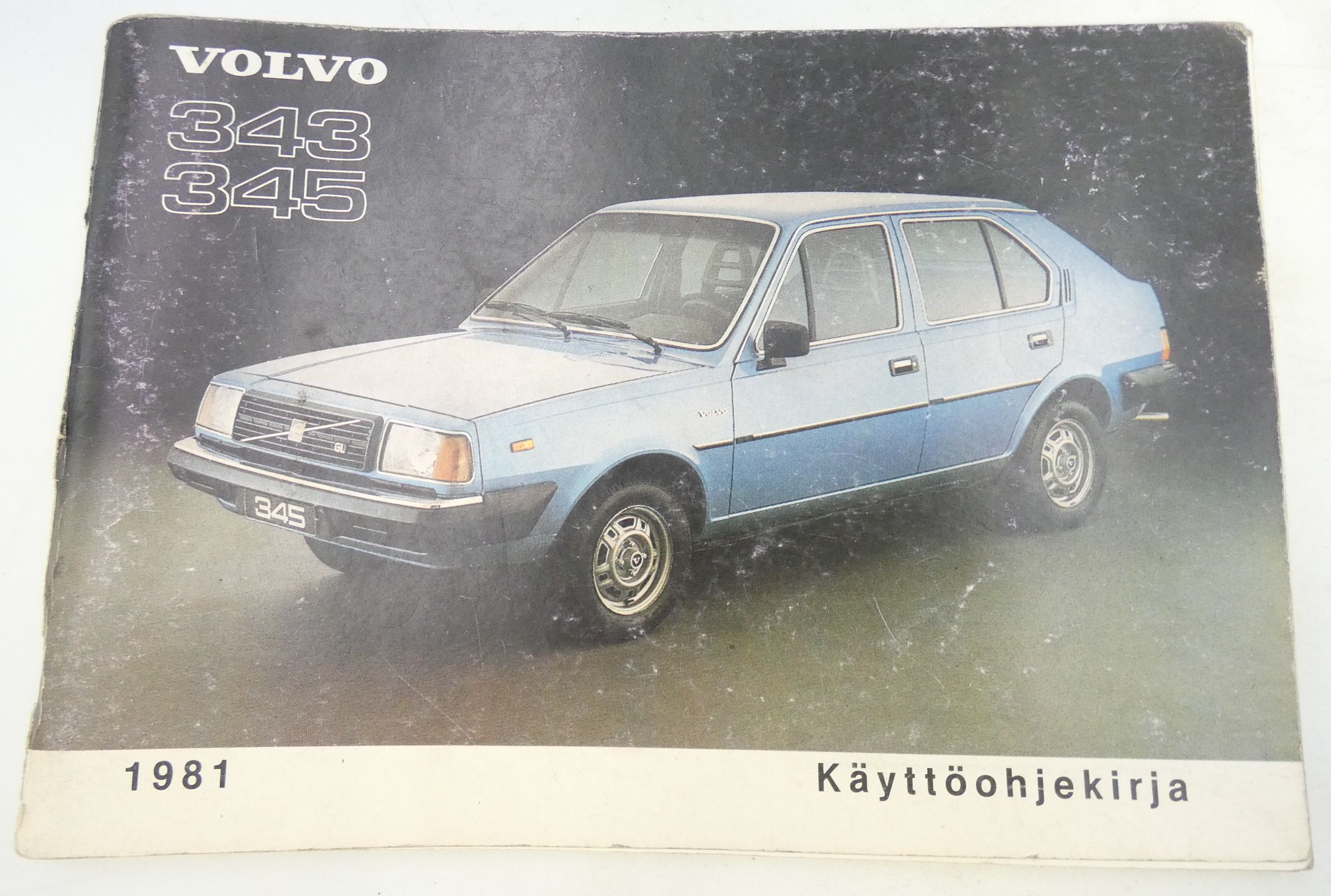 Volvo 343, 345 käyttöohjekirja